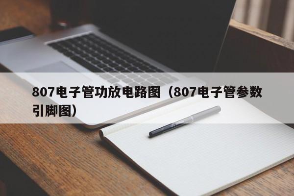 807电子管功放电路图（807电子管参数引脚图）