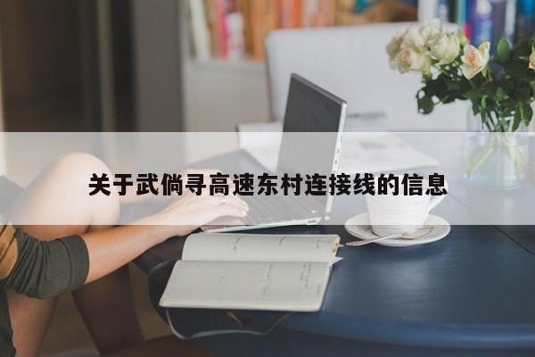 关于武倘寻高速东村连接线的信息
