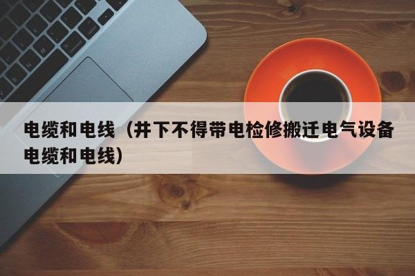 电缆和电线（井下不得带电检修搬迁电气设备电缆和电线）